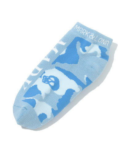 W GN CAMO PATTERN UNDER SOCKS LR1YS32F