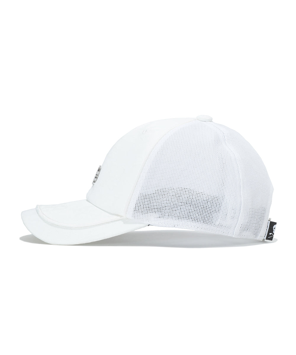 U GN BLANK SKULL POINT MESH CAP LR3YP01U