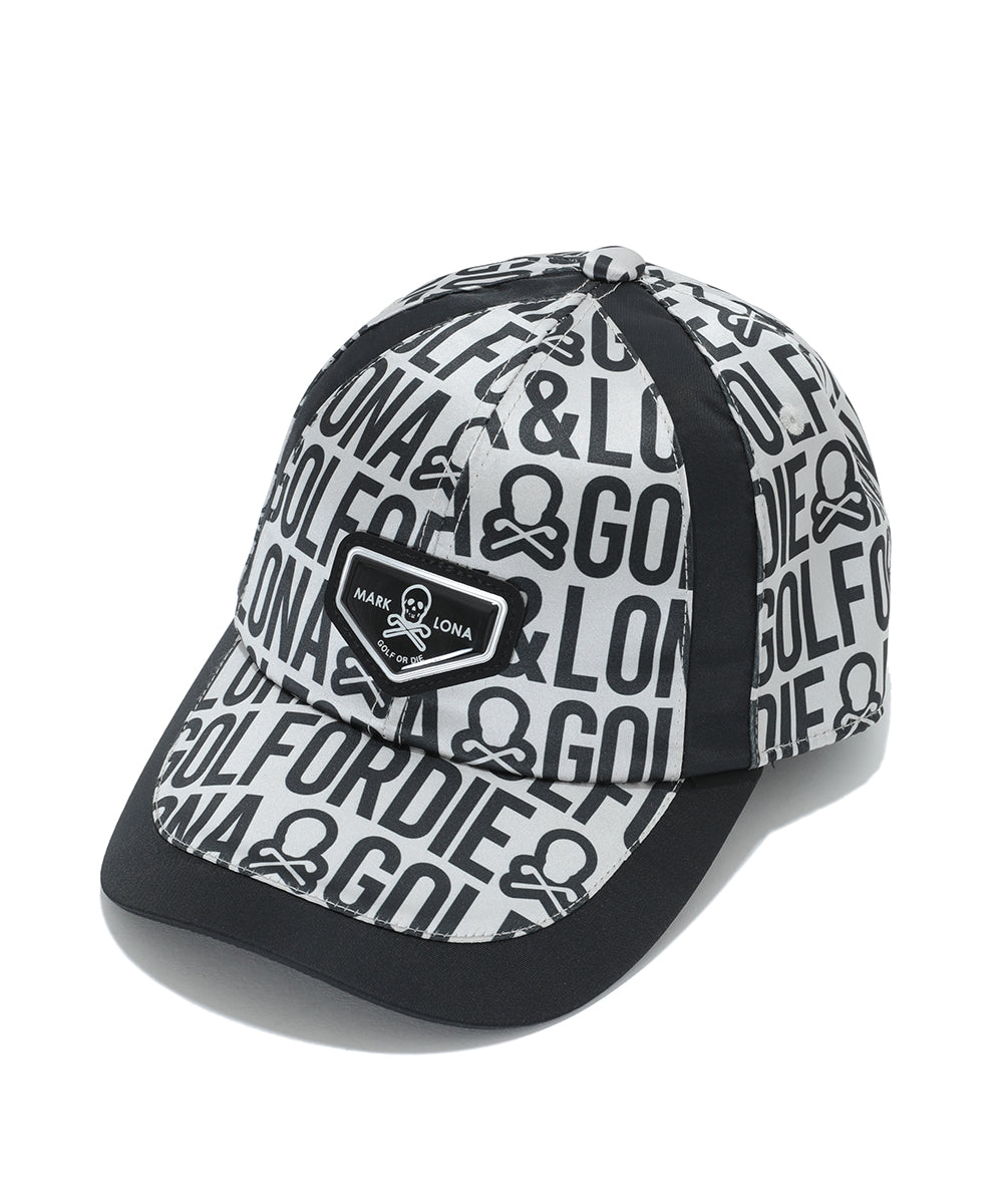 U GN LOGO PATTERN NYLON CAP LR3YP08U