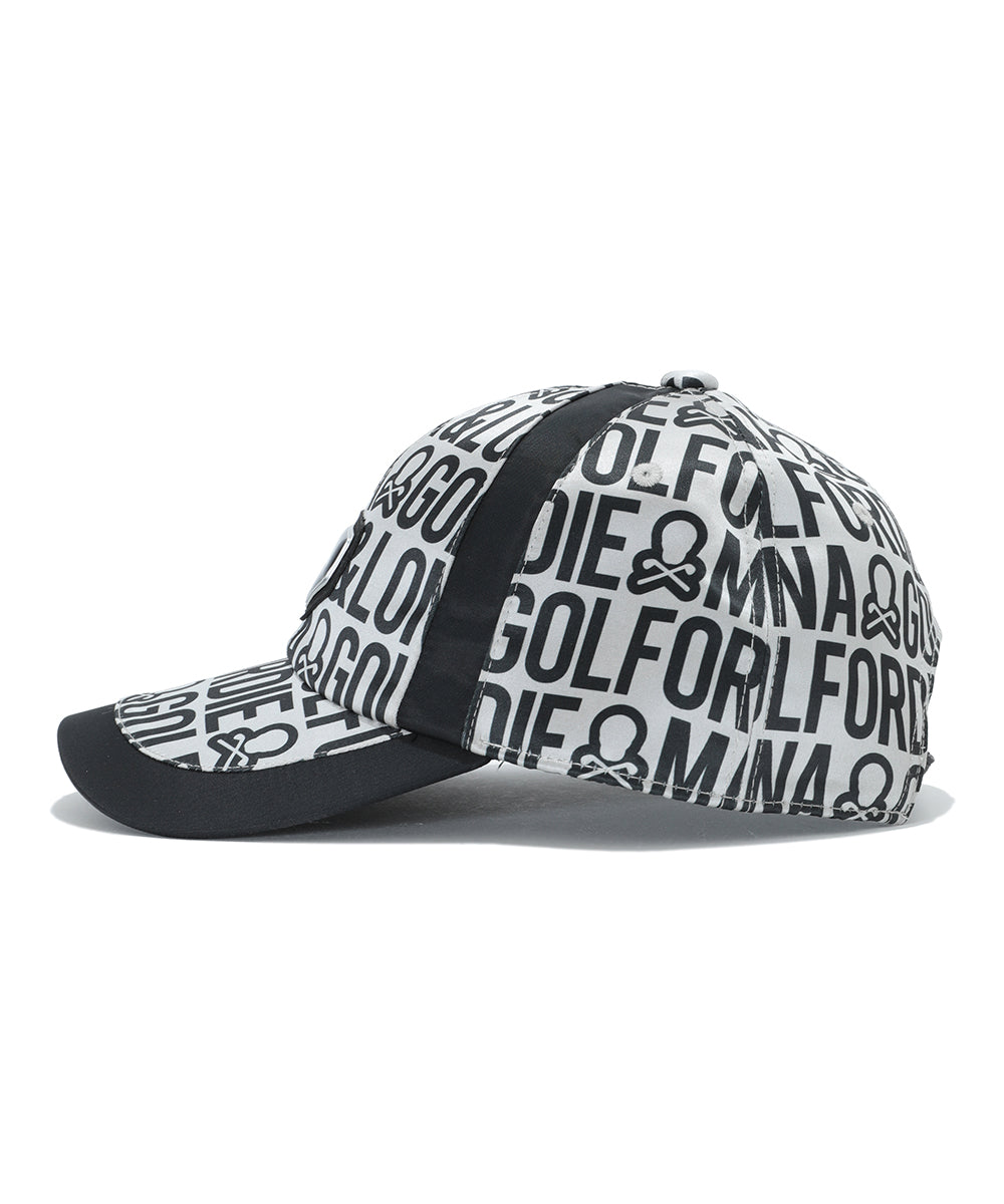 U GN LOGO PATTERN NYLON CAP LR3YP08U