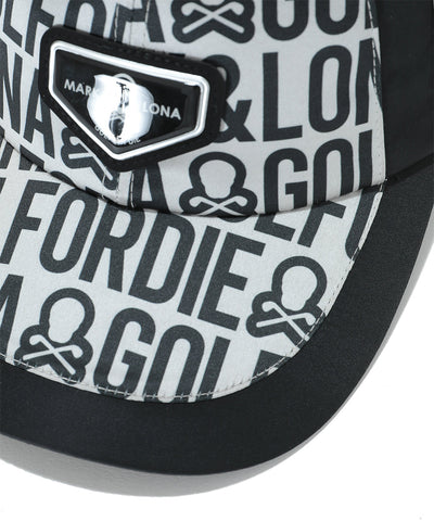 U GN LOGO PATTERN NYLON CAP LR3YP08U