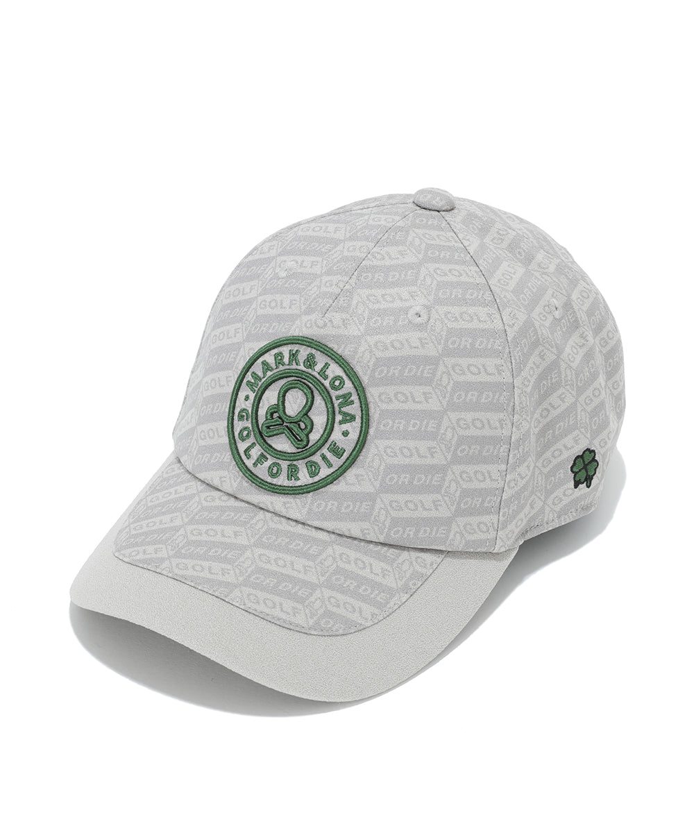 U GN BLOCK PATTERN CAP LR3YP13U