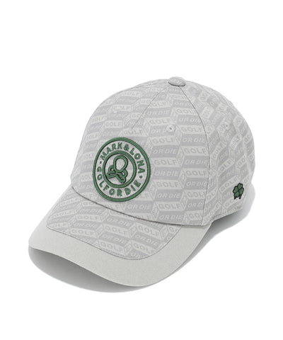 U GN BLOCK PATTERN CAP LR3YP13U
