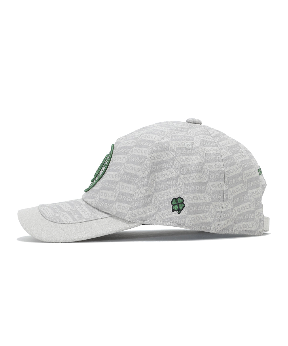 U GN BLOCK PATTERN CAP LR3YP13U