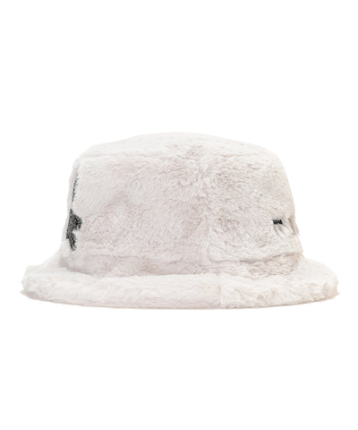 U GN BIG SKULL POINT FUR BUCKET HAT LR4YJ16U