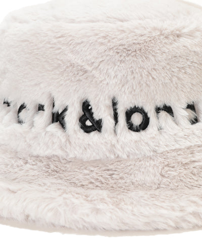 U GN BIG SKULL POINT FUR BUCKET HAT LR4YJ16U