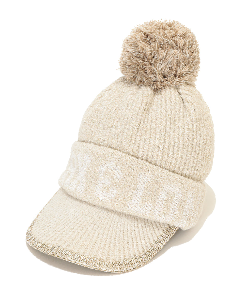 W GN POMPOM KNIT CAP LR4YP23F