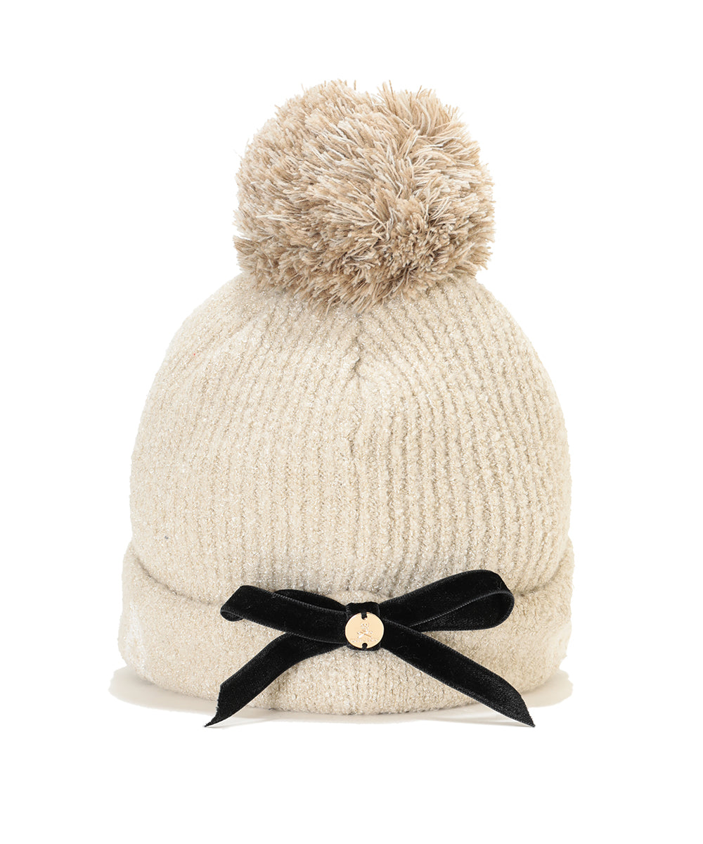 W GN POMPOM KNIT CAP LR4YP23F