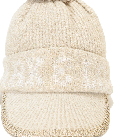 W GN POMPOM KNIT CAP LR4YP23F
