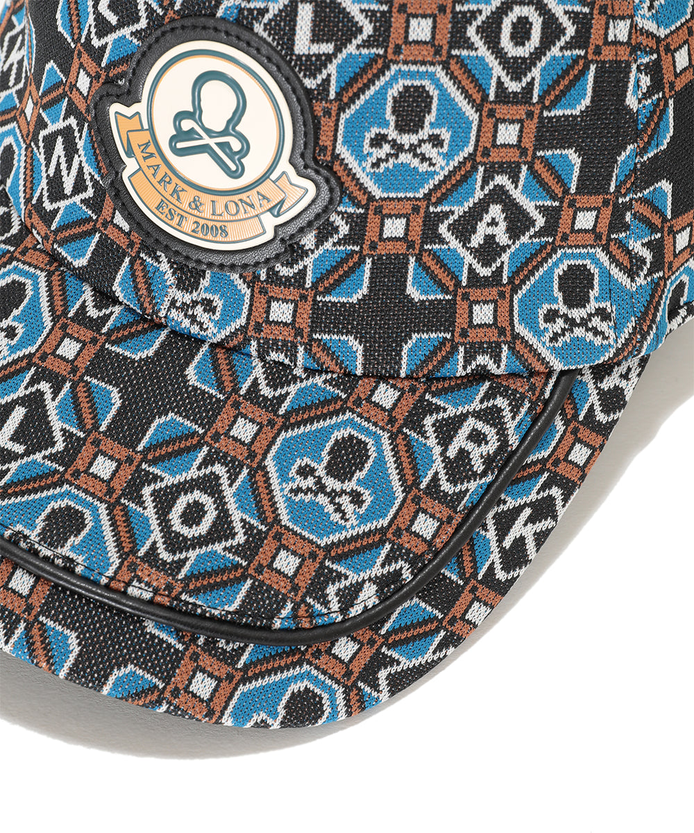 U GN GEOMETRIC PATTERN CAP LR4YP24U