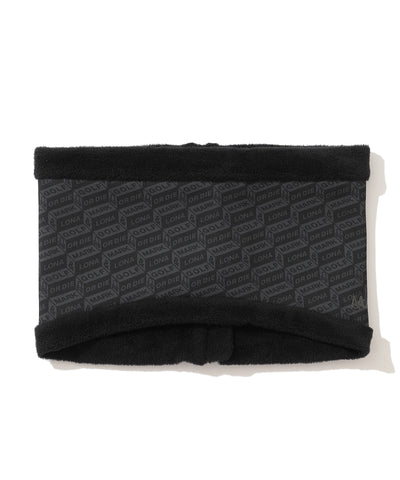 U GN BLOCK PATTERN FLEECE NECK WARMER LR4YW01U