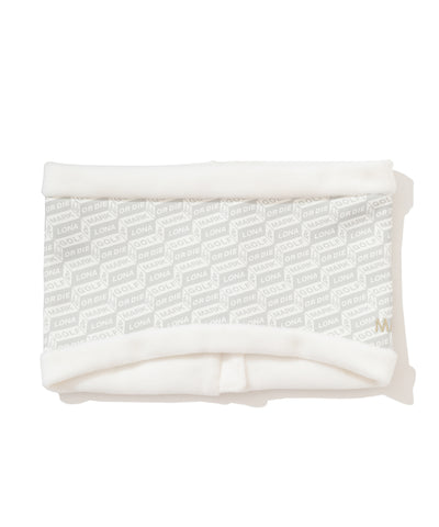 U GN BLOCK PATTERN FLEECE NECK WARMER LR4YW01U