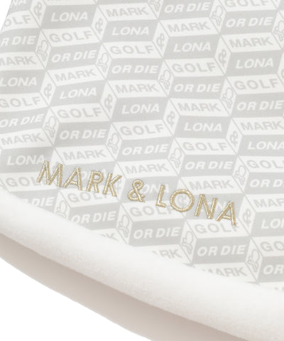 U GN BLOCK PATTERN FLEECE NECK WARMER LR4YW01U