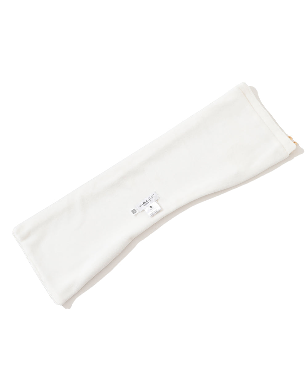 U GN BLOCK PATTERN FLEECE NECK WARMER LR4YW01U