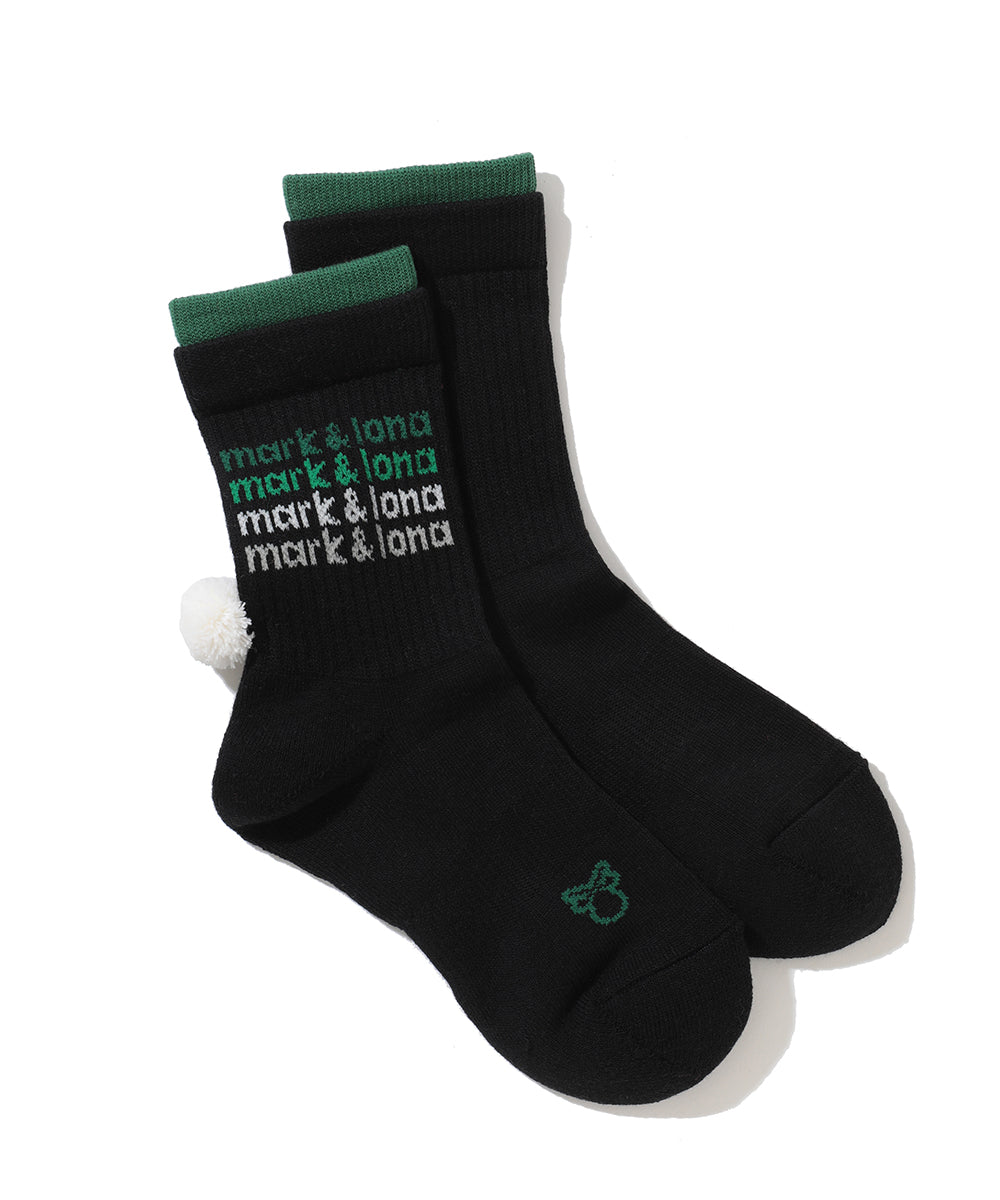 W GN POMPOM POINT MID SOCKS LR3YS33F