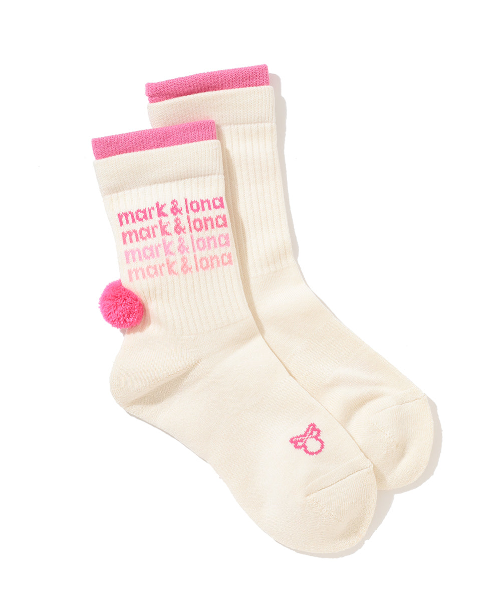 W GN POMPOM POINT MID SOCKS LR3YS33F