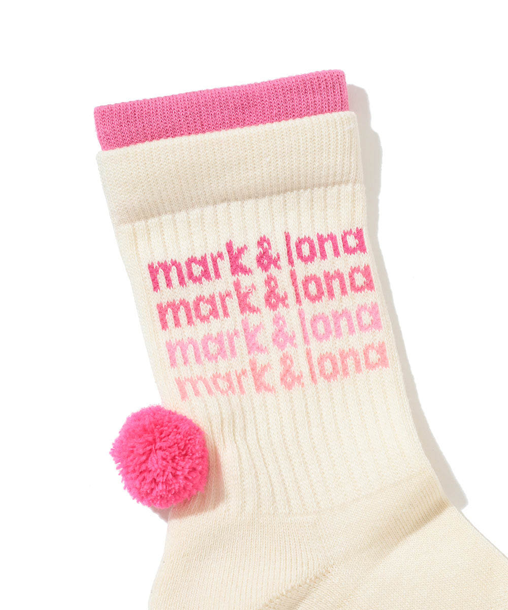 W GN POMPOM POINT MID SOCKS LR3YS33F