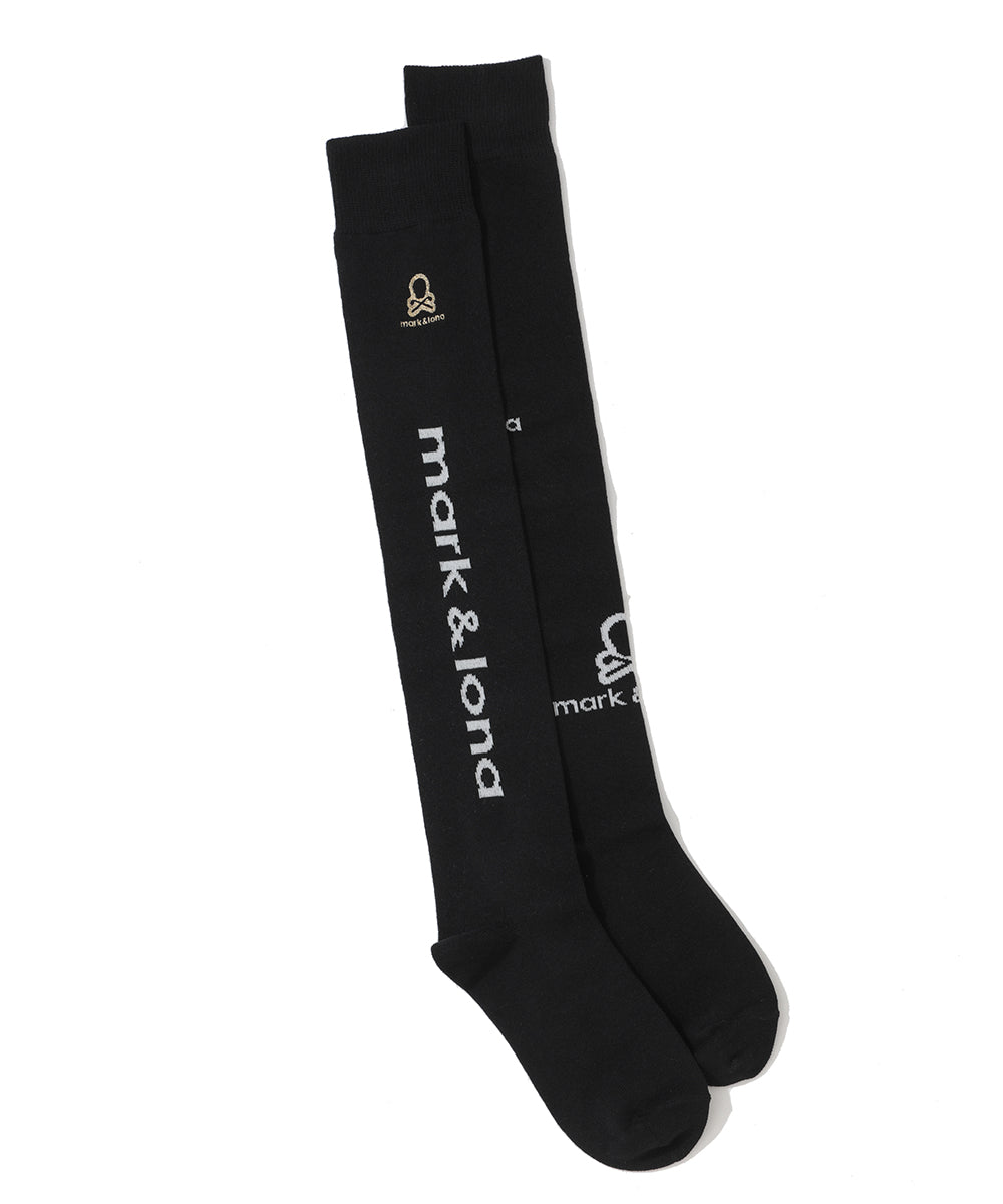 W GN UNBALANCE  LOGO POINT KNEE SOCKS LR3YS34F