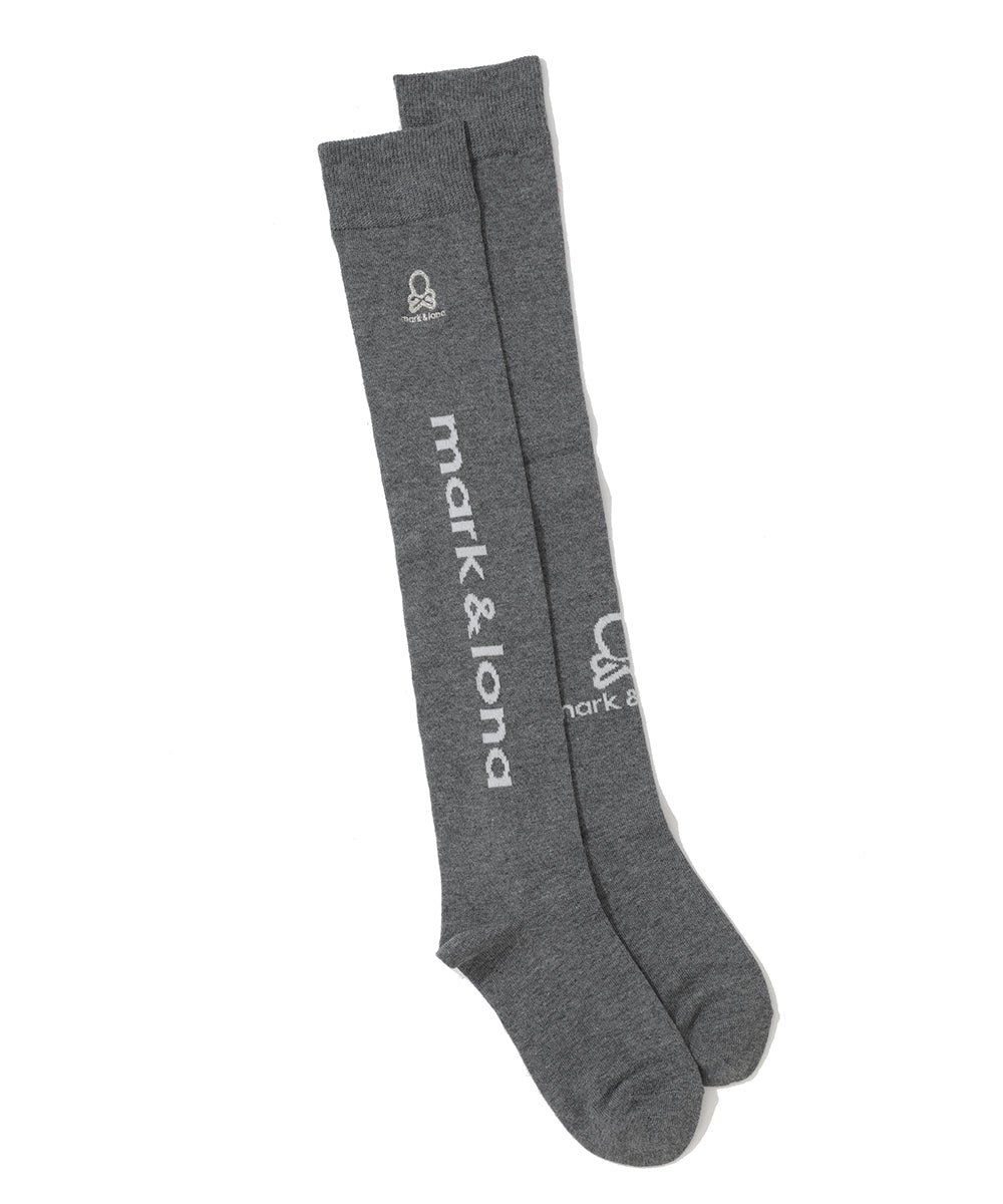W GN UNBALANCE  LOGO POINT KNEE SOCKS LR3YS34F