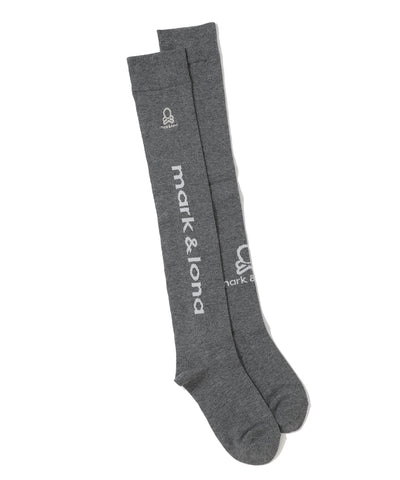 W GN UNBALANCE  LOGO POINT KNEE SOCKS LR3YS34F