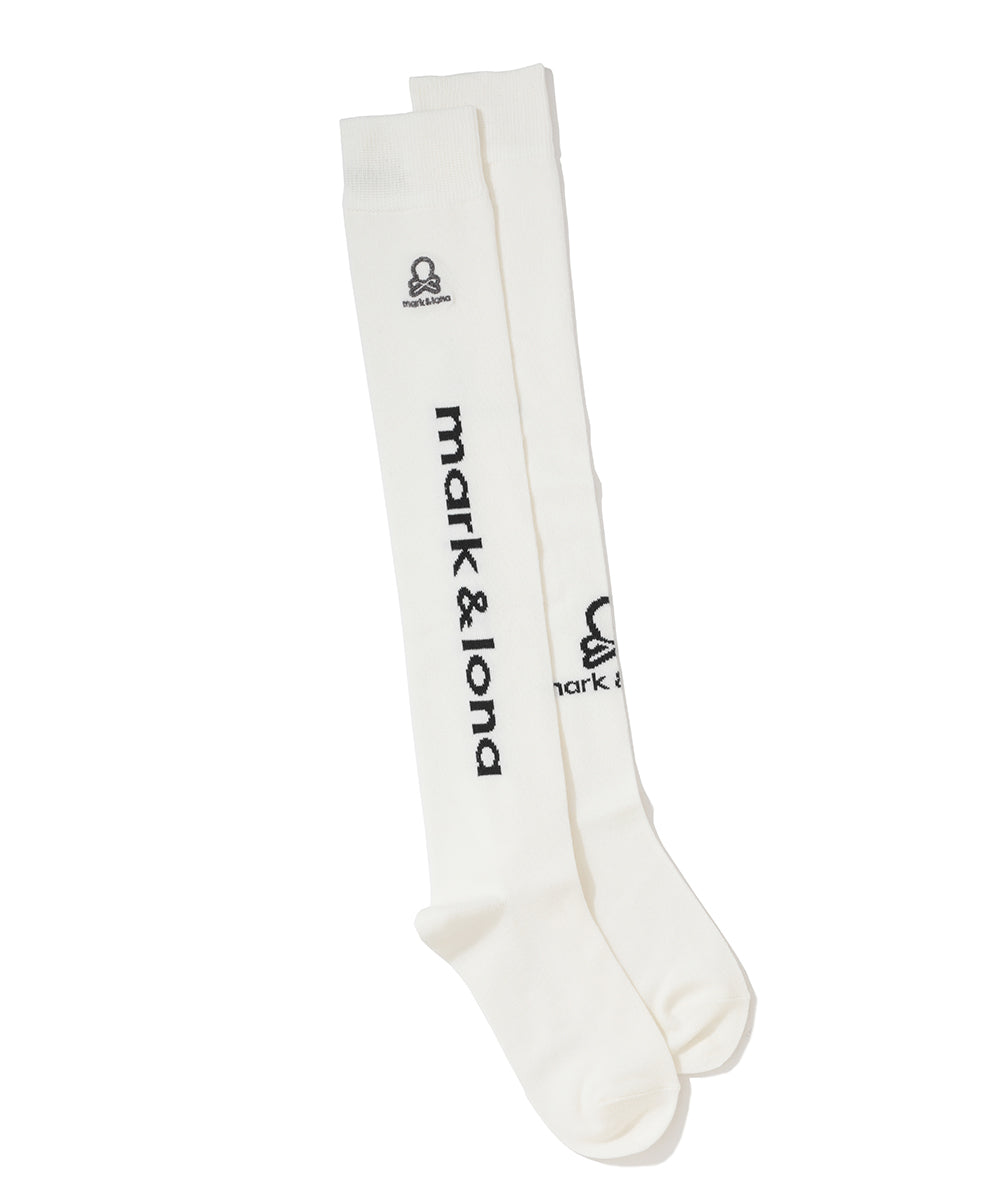 W GN UNBALANCE  LOGO POINT KNEE SOCKS LR3YS34F