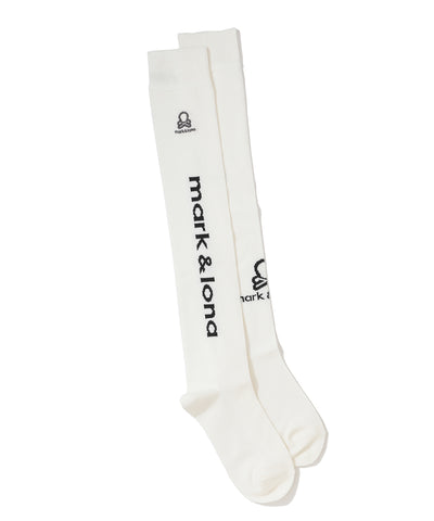 W GN UNBALANCE  LOGO POINT KNEE SOCKS LR3YS34F
