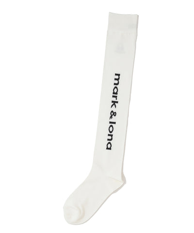 W GN UNBALANCE  LOGO POINT KNEE SOCKS LR3YS34F