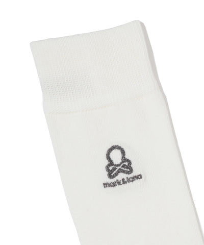 W GN UNBALANCE  LOGO POINT KNEE SOCKS LR3YS34F