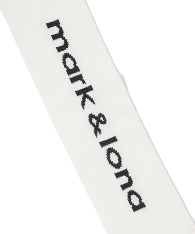 W GN UNBALANCE  LOGO POINT KNEE SOCKS LR3YS34F