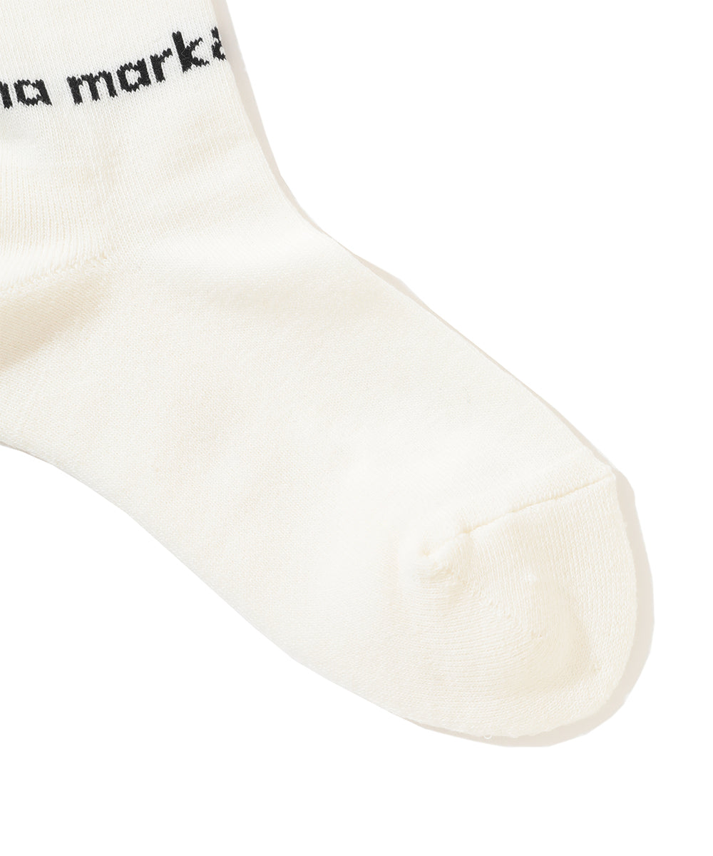 W GN TAPE LOGO POINT KNEE SOCKS LR3YS35F