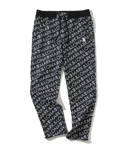 M GN LOGO PATTERN PRINT JERSEY PANTS LQ1IT30M