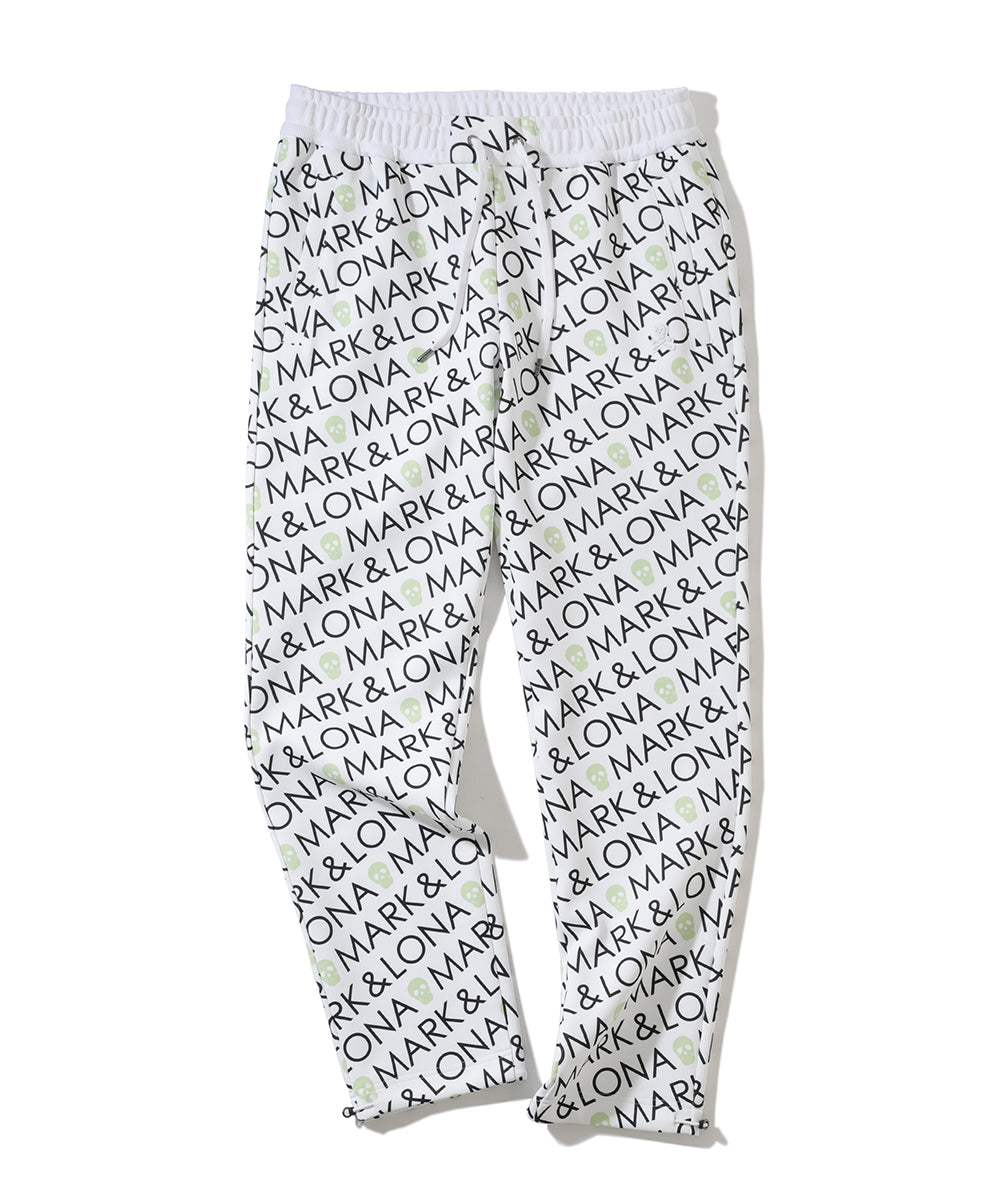 M GN LOGO PATTERN PRINT JERSEY PANTS LQ1IT30M