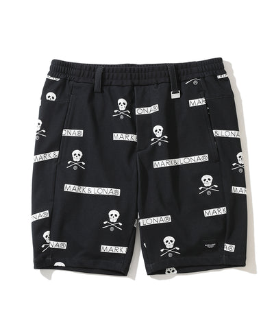 M GN SKULL & LOGO PATTERN JQD SHORTS LQ2IF14M