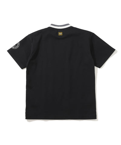 M GN BASIC LOGO POINT MOCK-NECK SS T-SHIRTS LQ3IA02M