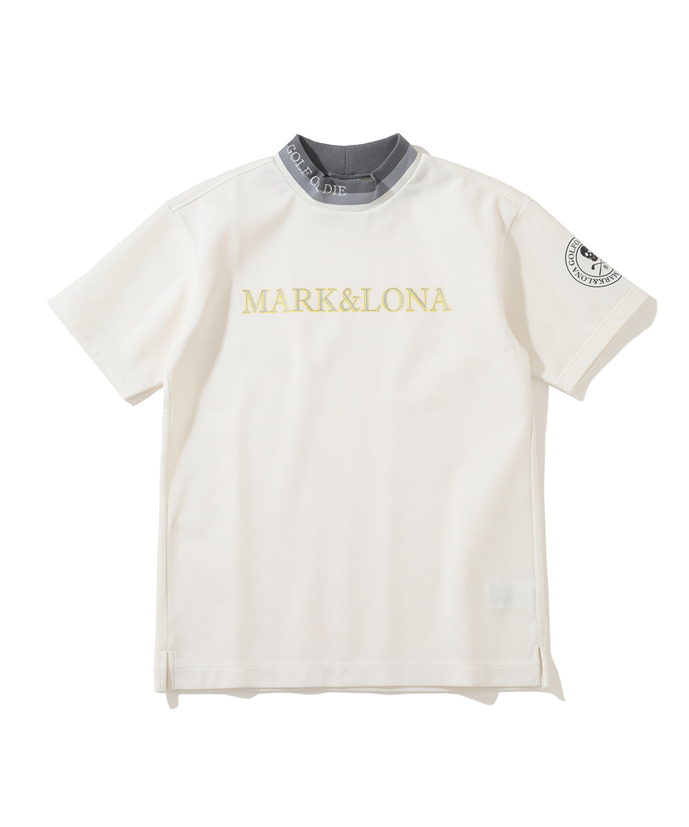 M GN BASIC LOGO POINT MOCK-NECK SS T-SHIRTS LQ3IA02M