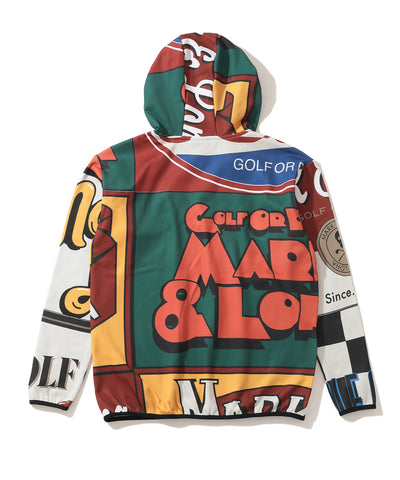 M GN ML-NORDIC & GRAPHIC PATTERN HOODIE LQ4IC04M