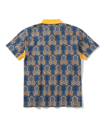 M GN BLANK SKULL PATTERN JQD SS POLO LQ3IX05M