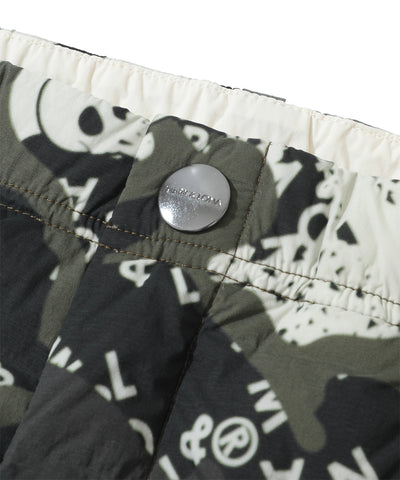 M GN CAMO & SKULL PATTERN POINT DOWN PANTS LQ4IT15M