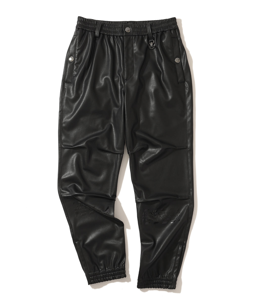 M GN LEATHER JOGGER PANTS LQ4IT17M