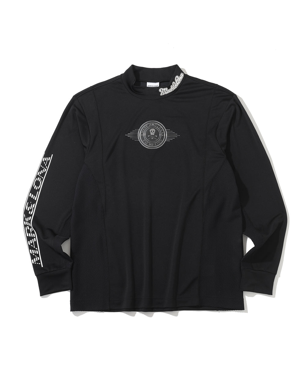 M GN CIRCLE LOGO POINT LS MOCK-NECK T-SHIRTS LR1IA02M