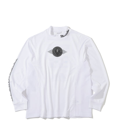 M GN CIRCLE LOGO POINT LS MOCK-NECK T-SHIRTS LR1IA02M