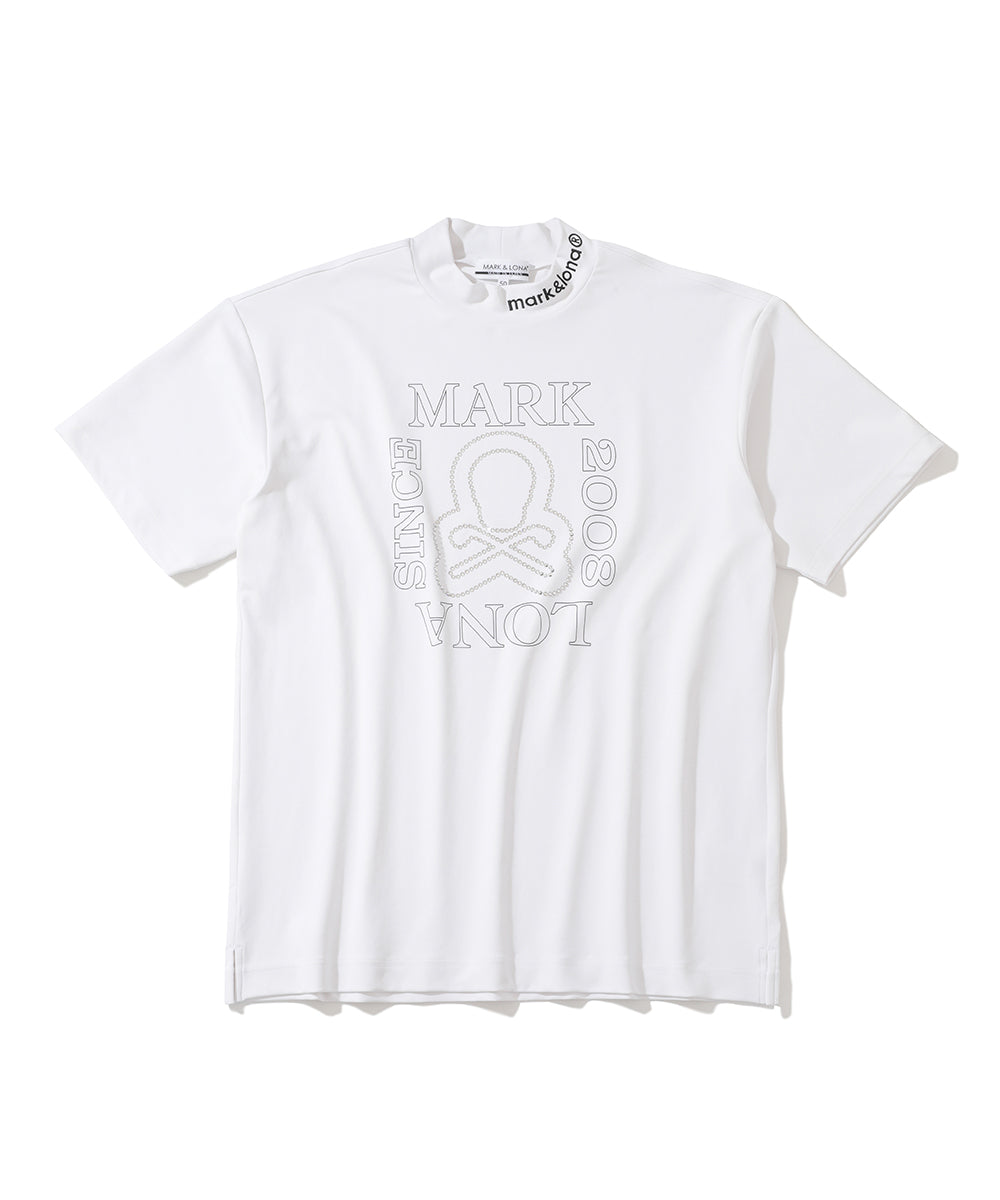 M GN CUBIC LOGO POINT MOCK-NECK SS T-SHIRTS LR2IA05M