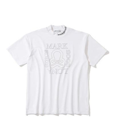 M GN CUBIC LOGO POINT MOCK-NECK SS T-SHIRTS LR2IA05M