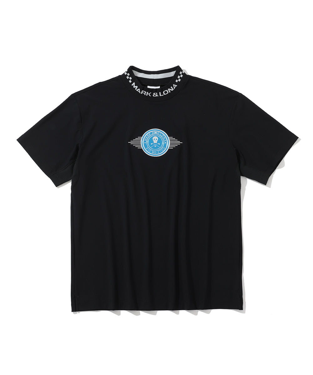 M GN CIRCLE LOGO POINT MOCK-NECK SS T-SHIRTS LR2IA11M