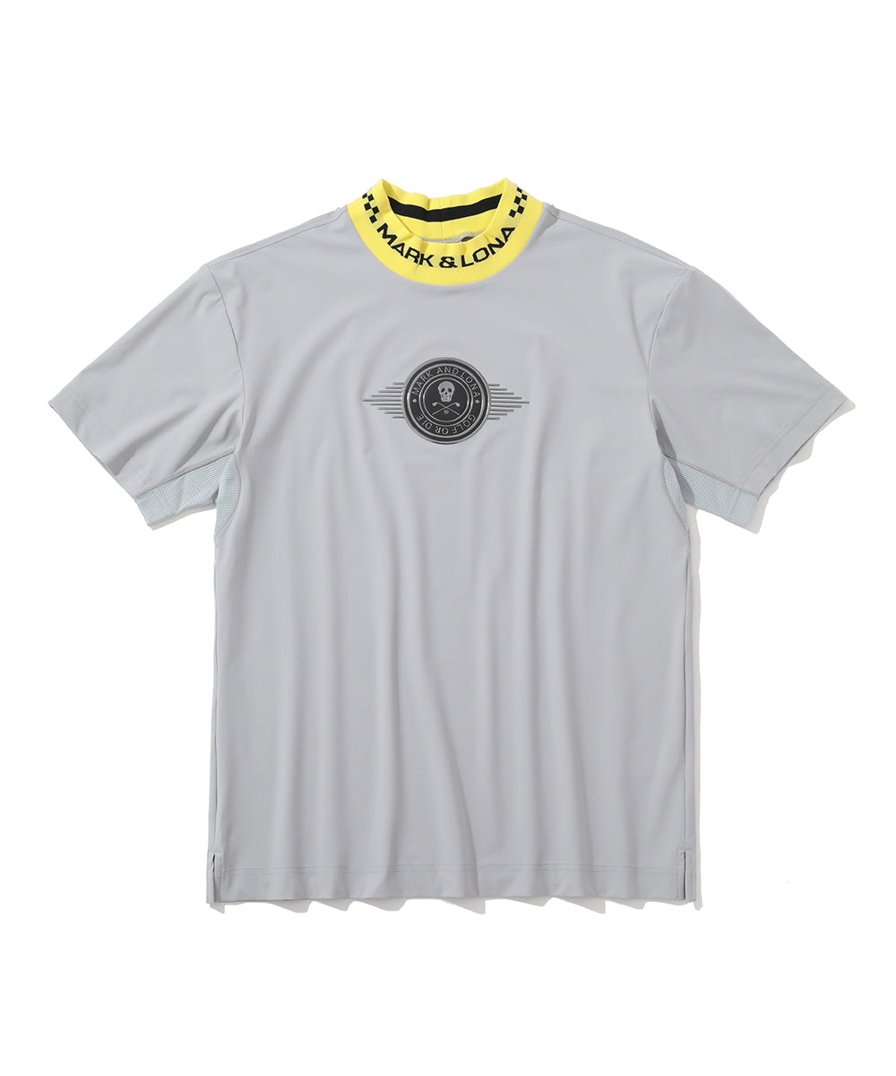 M GN CIRCLE LOGO POINT MOCK-NECK SS T-SHIRTS LR2IA11M