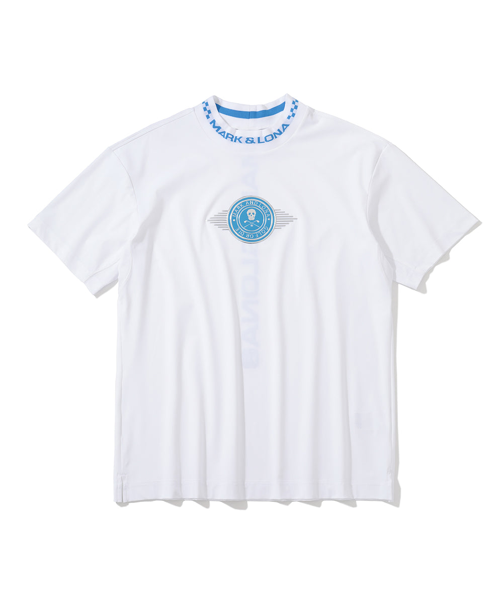 M GN CIRCLE LOGO POINT MOCK-NECK SS T-SHIRTS LR2IA11M