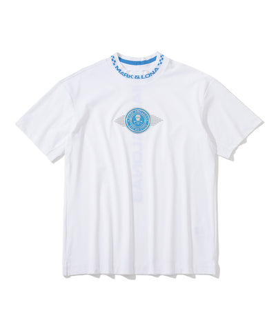 M GN CIRCLE LOGO POINT MOCK-NECK SS T-SHIRTS LR2IA11M