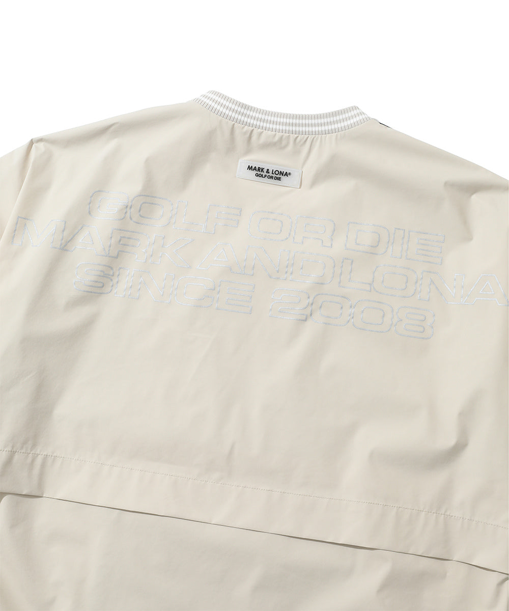M GN BLANK SKULL SS V-NECK LR2IC04M