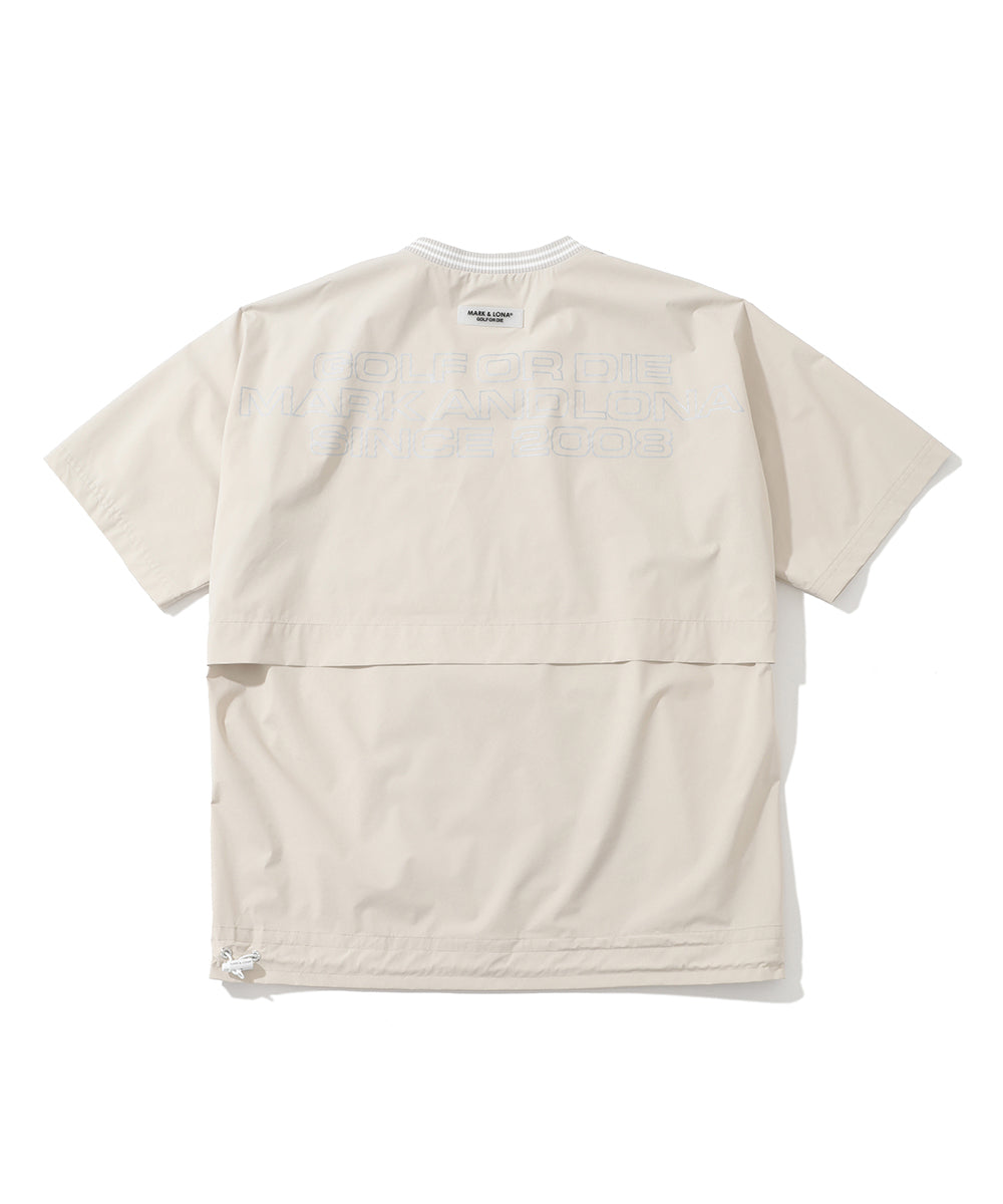 M GN BLANK SKULL SS V-NECK LR2IC04M