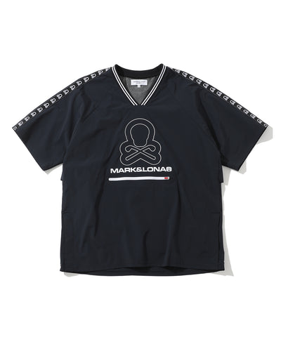 M GN BLANK SKULL SS V-NECK LR2IC04M